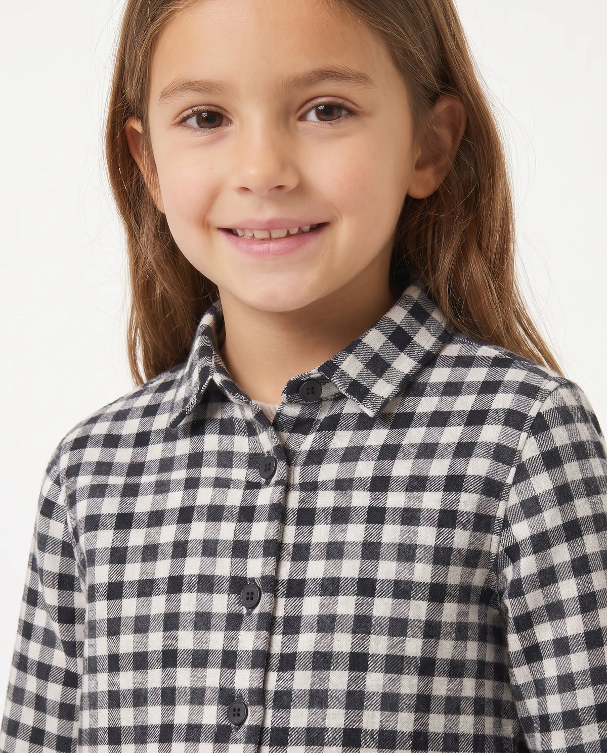 Girls' winter plaid shirt by TREE   