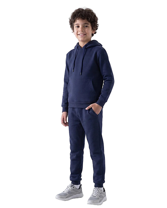 Boys' Navy Pullover Hoodie