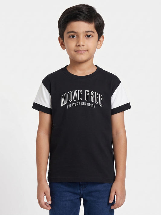 Boy`s Printed T-Shirt – Short Sleeve