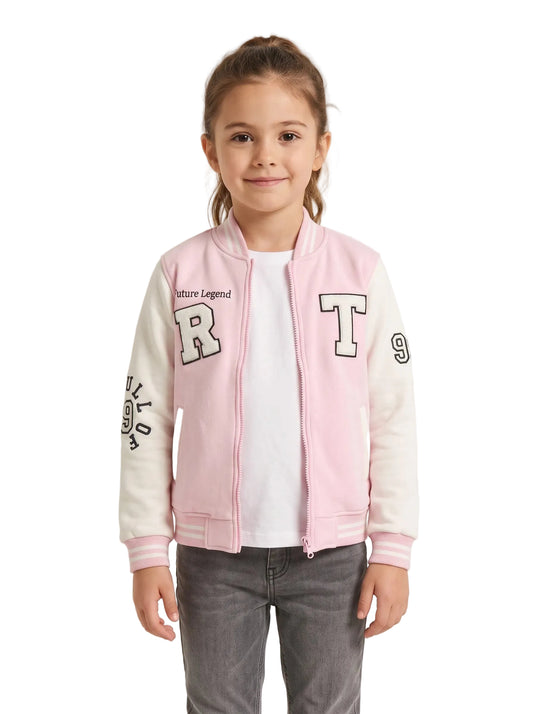 Girls' varsity baseball jacket - TREE