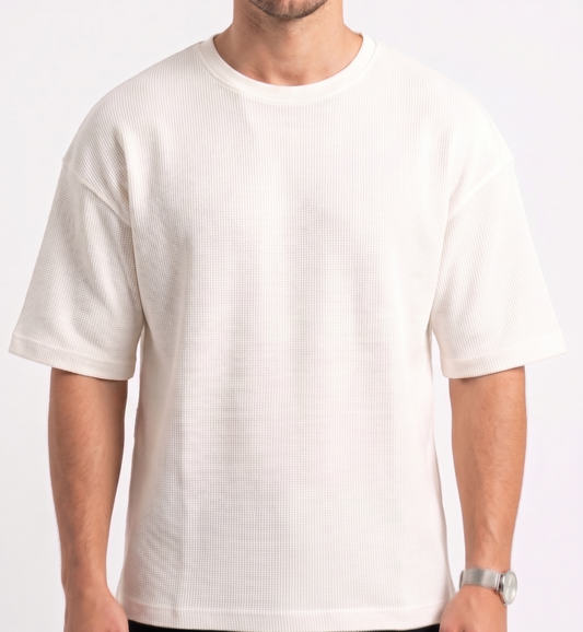 Men`s T-Shirt Over Size –White