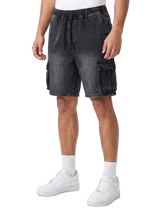 Men's 100% Cotton Cargo Shorts – Regular Fit