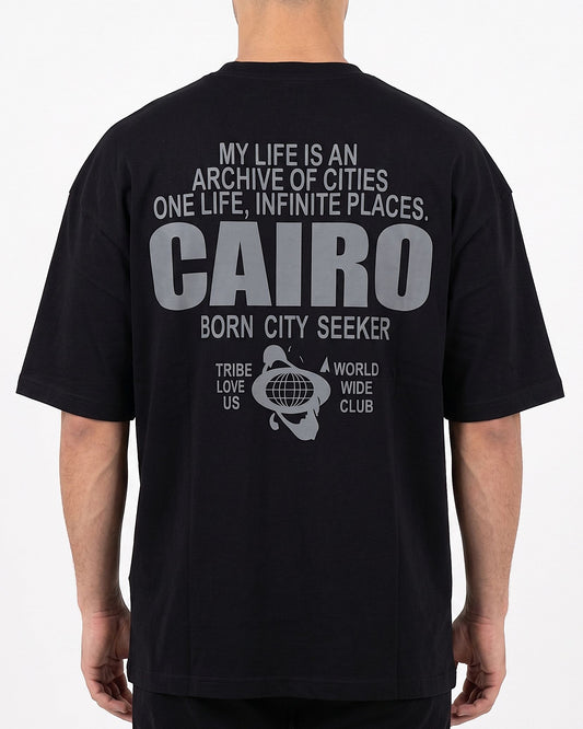 Men`s Printed T-Shirt Over Size