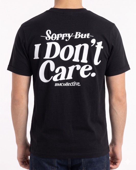 Men`s Printed T-Shirt – Short Sleeve-Black