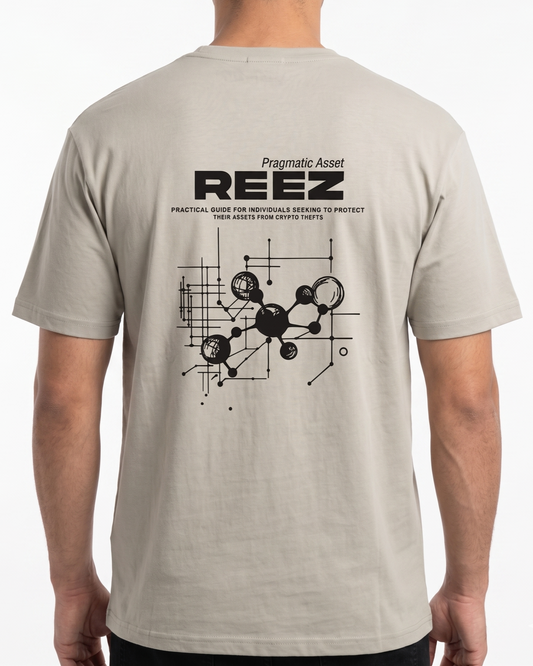 Men`s Printed T-Shirt Over Size –Gray