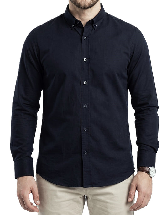 Men's Oxford Shirt With Sleeves