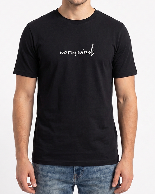 Men`s Printed T-Shirt –Black