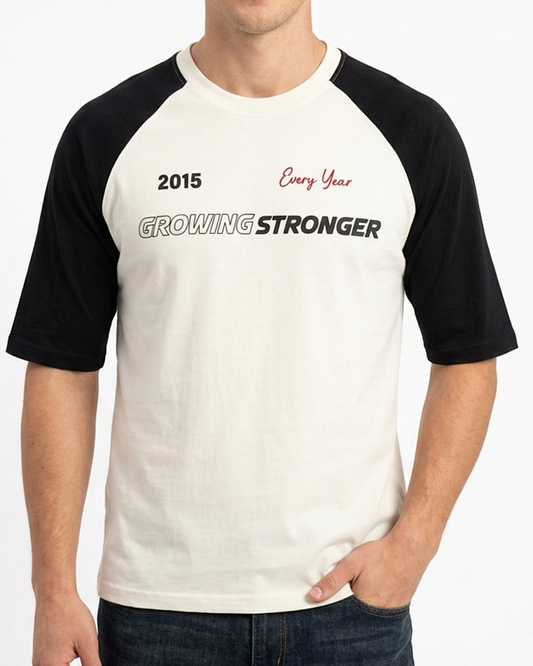 Men`s Printed T-Shirt Over Size –White