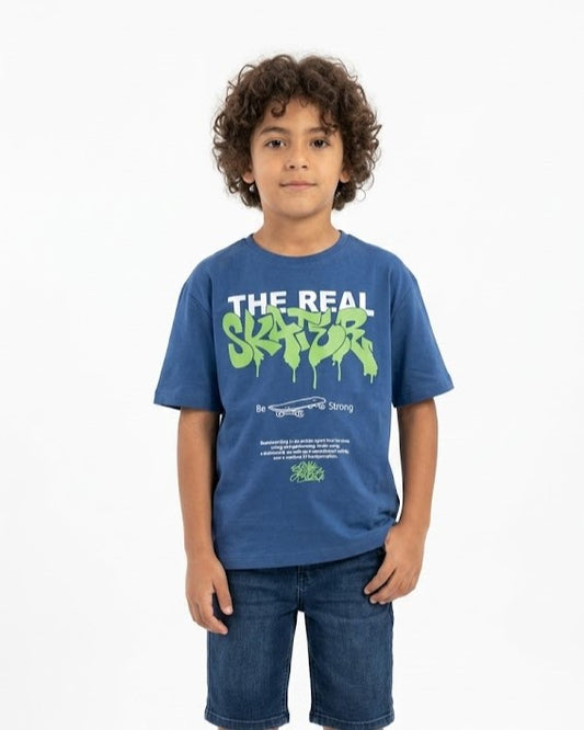Boy`s Printed T-Shirt – oversized
