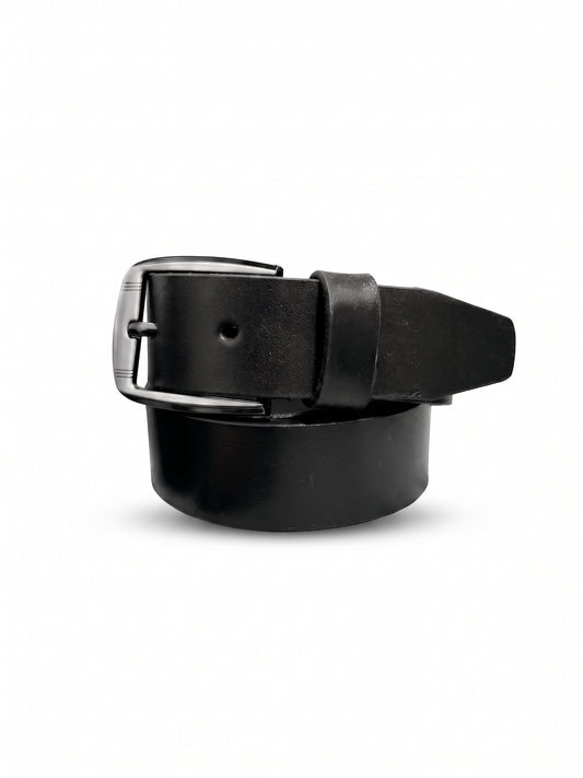 Men’s Leather Belt – 4cm – Black