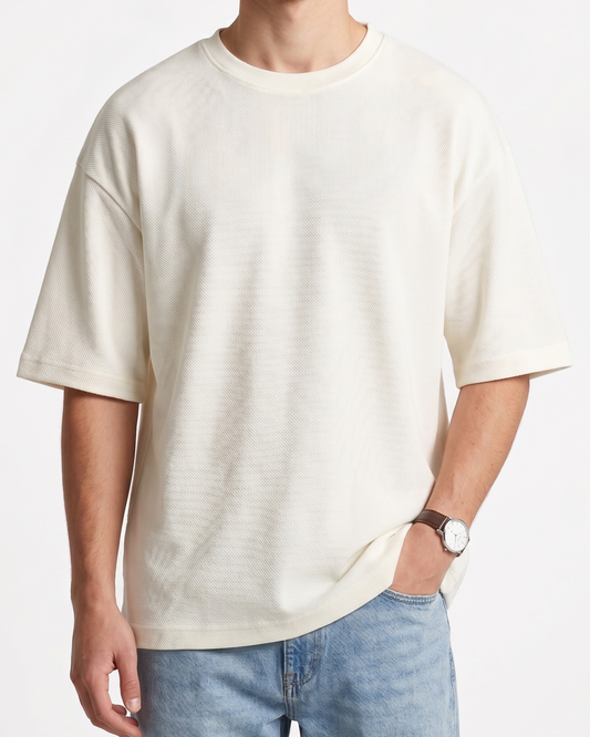 Men`s T-Shirt Over Size –White