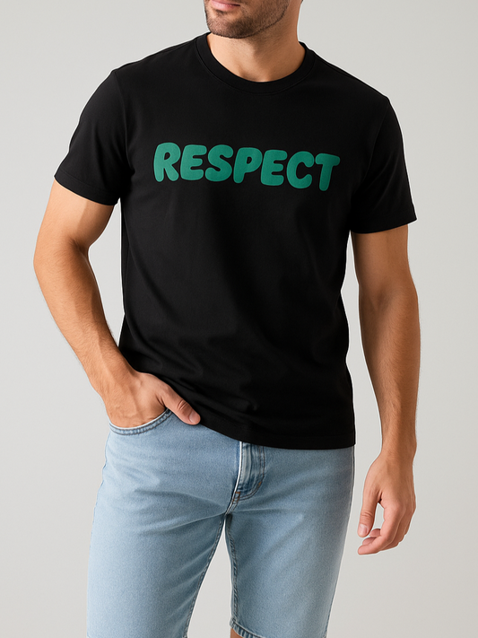 Men’s T-Shirt Printed – Black