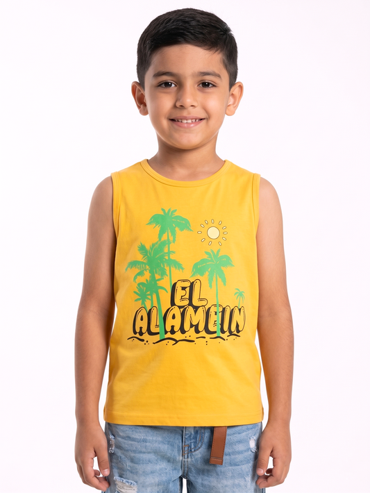 Boys' printed Cat t-shirt