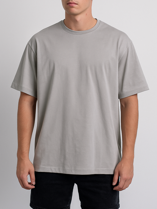 Men's T-Shirt Basic Over Size - Grey