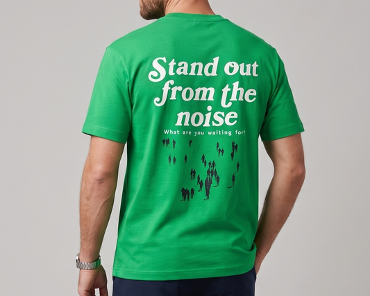 Men`s Printed T-Shirt – Green