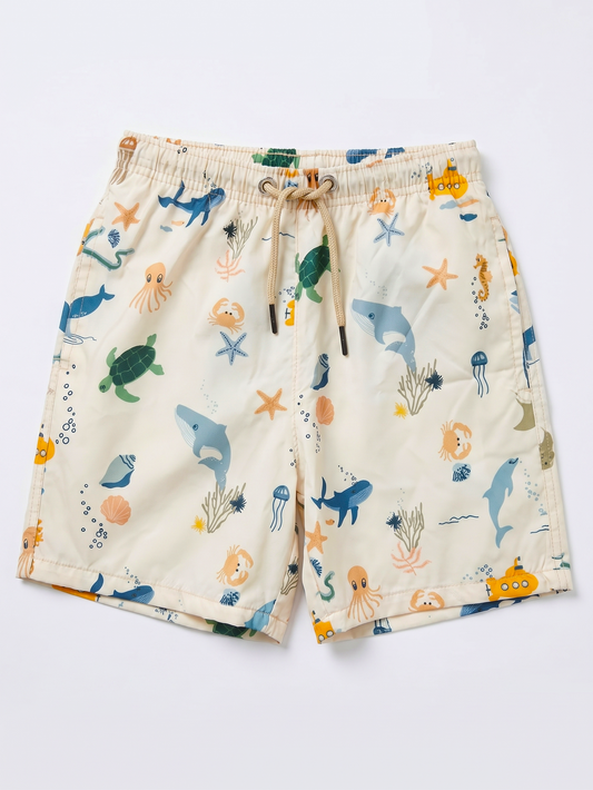 Boys' Waterproof Swim Shorts