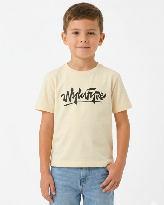 Boy`s Printed T-Shirt – Over Size-Short Sleeve