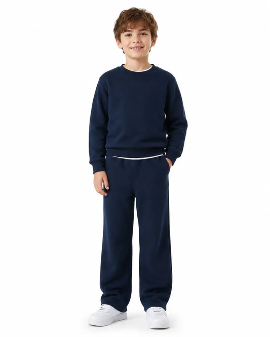 Kids' Navy Pants – Regular Fit