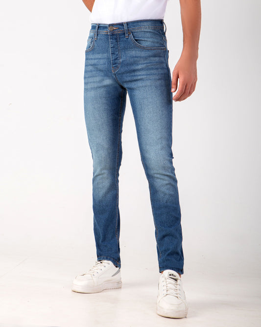 Men`s pants jeans blue slimfit fashion C
