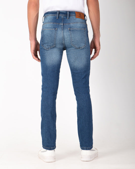 Men`s pants jeans blue slimfit fashion C