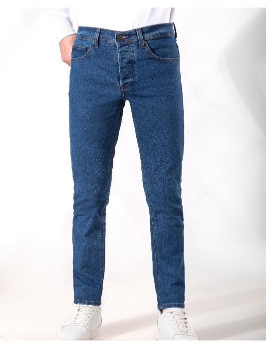 Men's pants Jeans Basic Dark Blue - Slim Fit