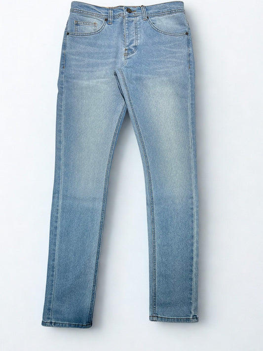 Men's Jeans Pants Light Blue fashion  slim fit