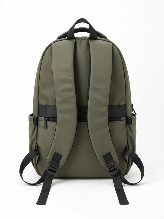 Olive Multi-Pocket Backpack – Practical Design for School and University | TREE