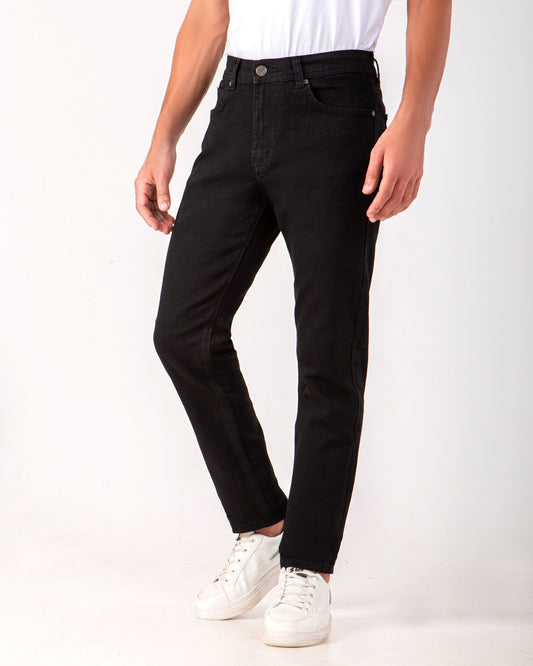 Men`s jeans Pants Fashion Regular Fit - Black