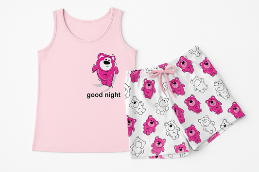 Women's pajamas - Rose