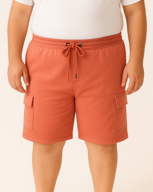 Men`s Shorts Summer Milton Baggy Special sizes – peachy