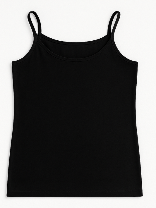 Women's Basic thin strap - Black