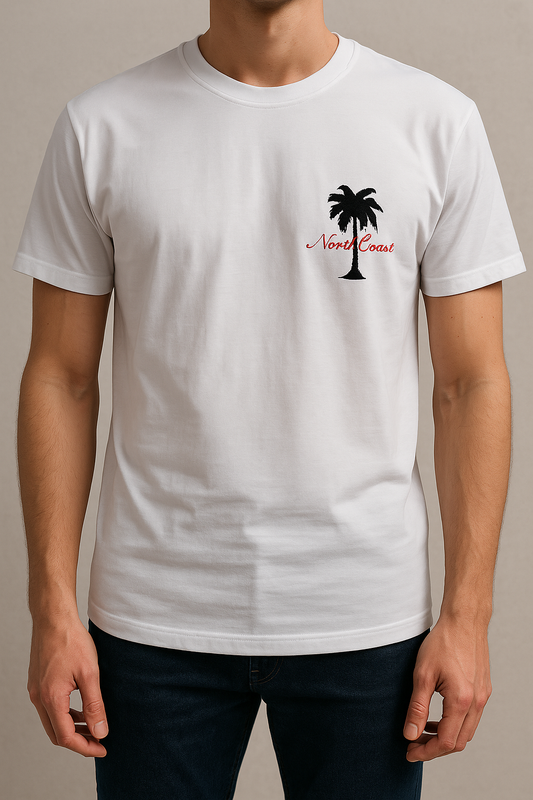 Men's T-Shirt Printed - White