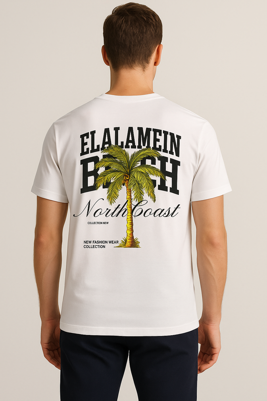 Men's T-Shirt Printed - White
