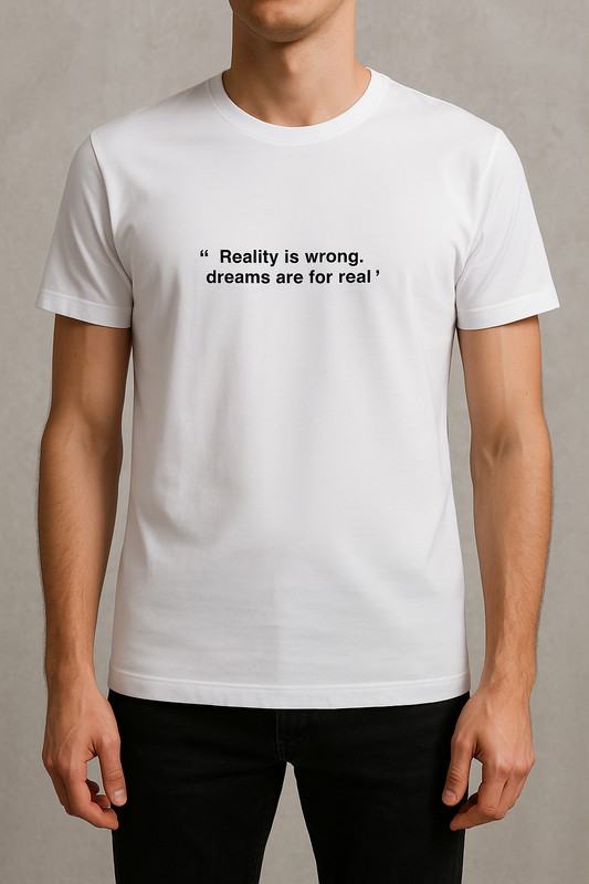 Men's T-Shirt Printed - White