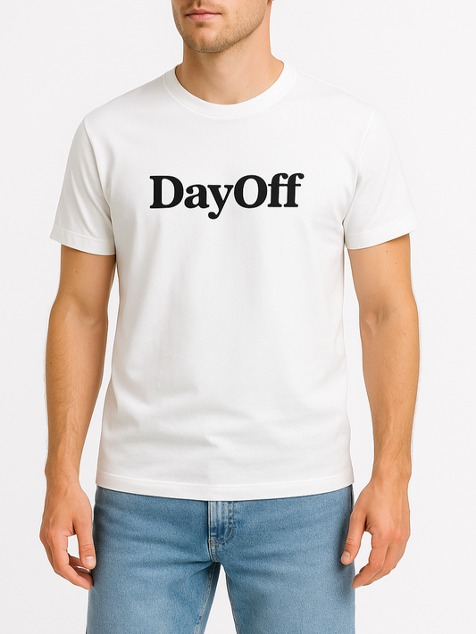 Men's T-Shirt Printed - White