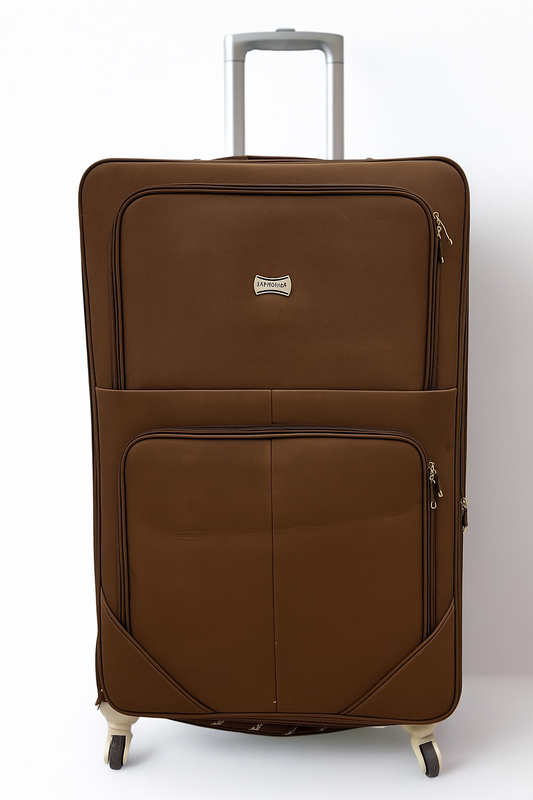Luggage Bag – Fabric  ( Brown )
