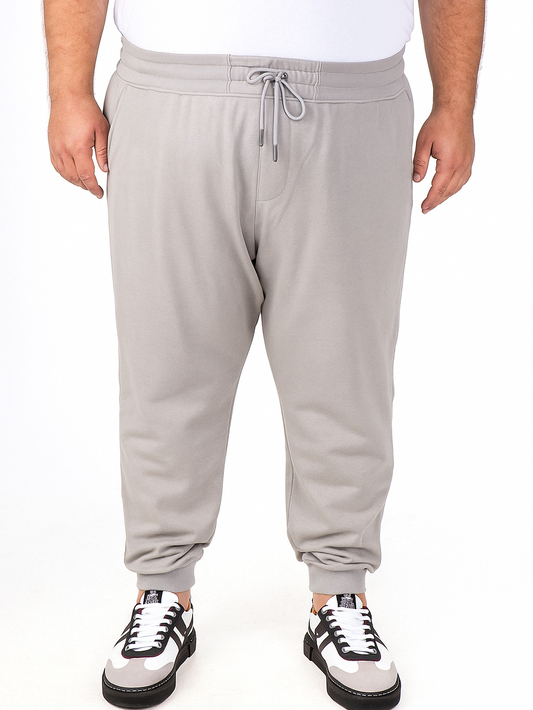 Milton Basic Sweatpants Big Size - Light Grey