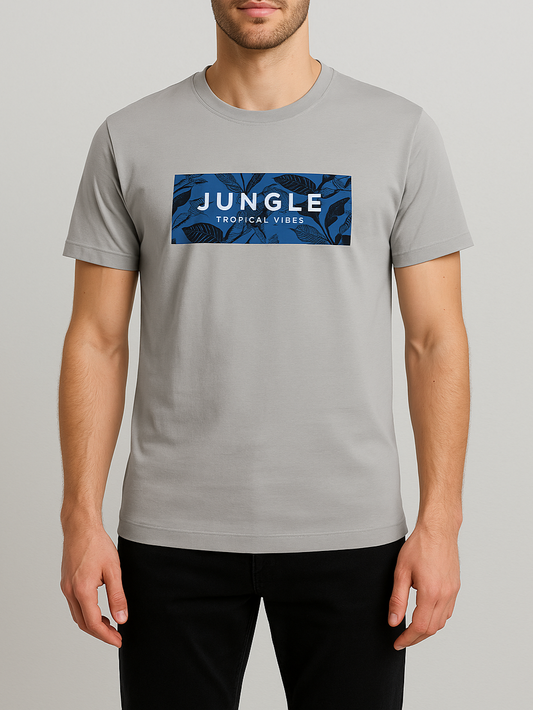 Men's T-Shirt Printed - Grey