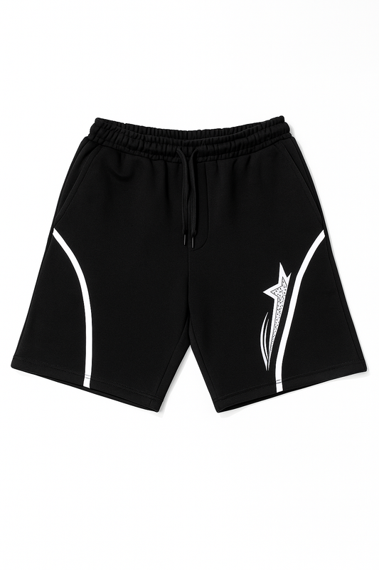 Men’s Shorts Summer Milton Fashion -Black