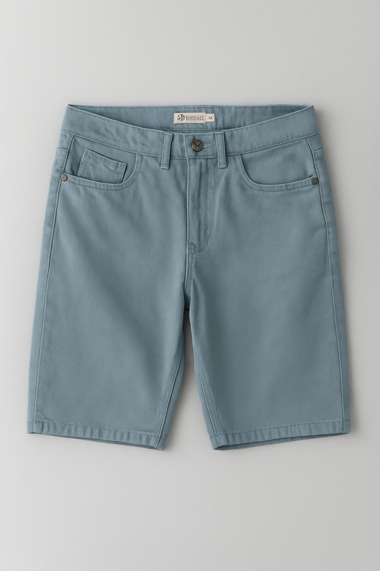 Men's Gabardine Short - Petroleum