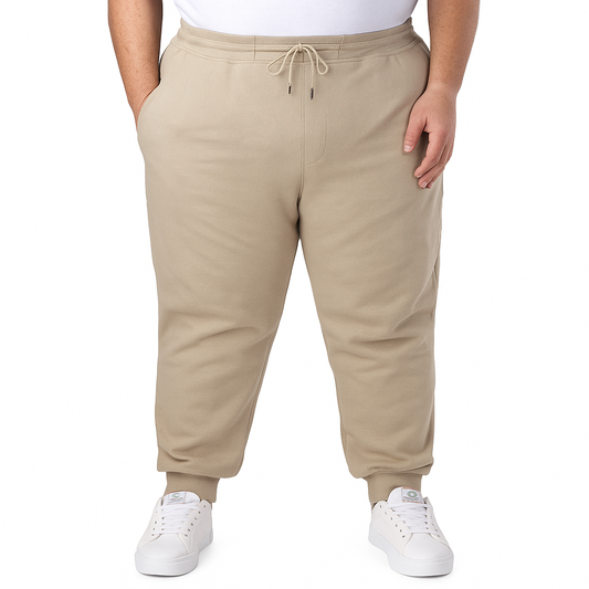 Milton Heavy lined Basic Sweatpants Big Size - Light Oily