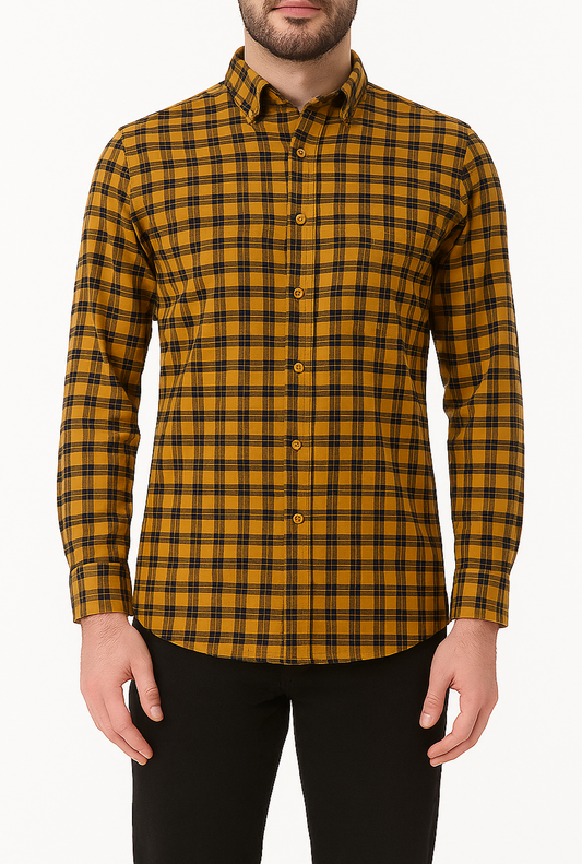 Men's Viyella Check Shirt