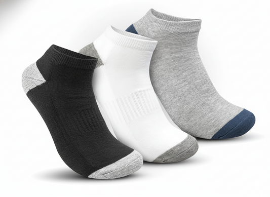 Men’s Half Terry Socket Socks 3 pcs