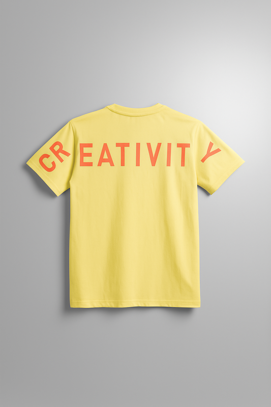 Boy`s Printed T-Shirt – Short Sleeve - Yellow