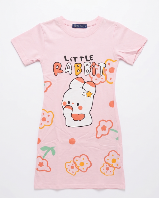 Girls' printed nightshirt