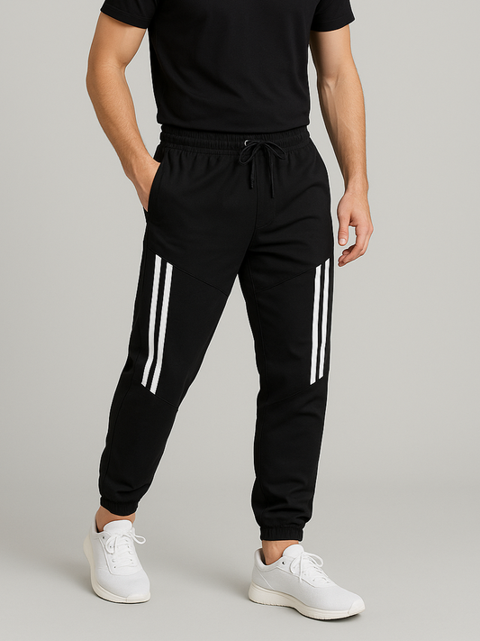 Men`s Sweatpants Fashoin - Black