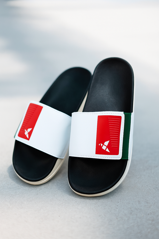 Men's-Slipper-Black*Red