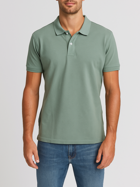 Men's Polo T-shirt - Mint