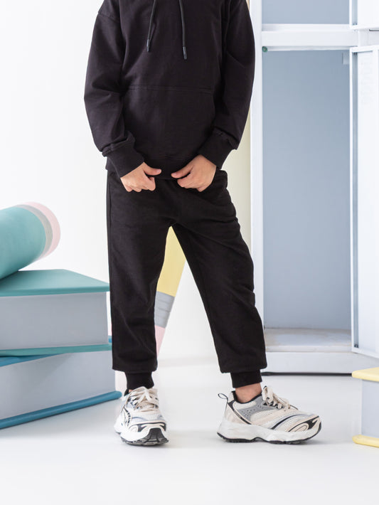 Boy's sweatpants Summer Milton - Black
