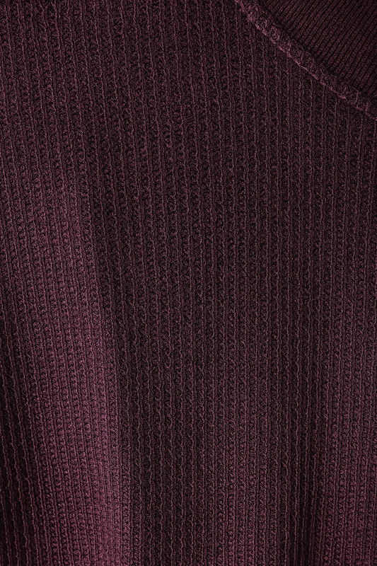 Men's T-Shirt Printed Over Size -Burgundy